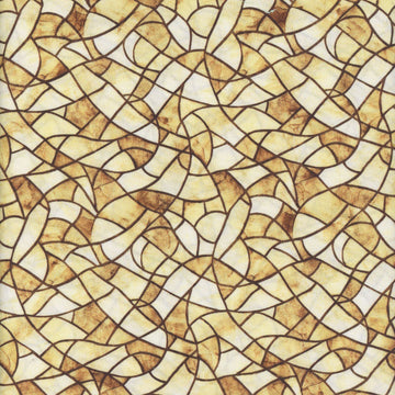 Spirit of Ireland Cream Celtic floral quilting fabric by QT Fabrics
