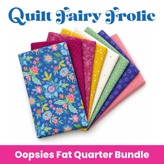 Quilt Fairy Frolic Bohemian Bloom Oopsie! Fat Quarter Bundle