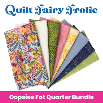 Quilt Fairy Frolic Spring Melody Oopsie! Fat Quarter Bundle