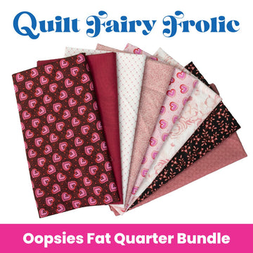 Quilt Fairy Frolic Sweetheart Serenade Oopsie! Fat Quarter Bundle