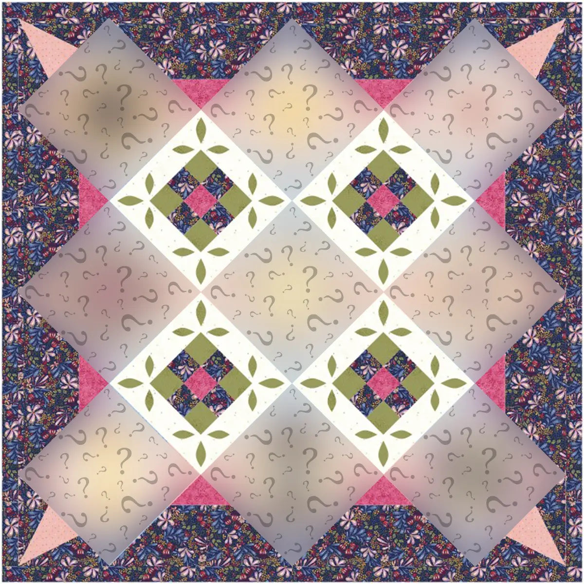 Quilt Fairy Frolic Cottage Charm Quilt Kit