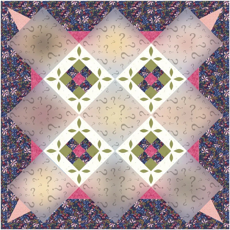 Quilt Fairy Frolic Cottage Charm Quilt Kit
