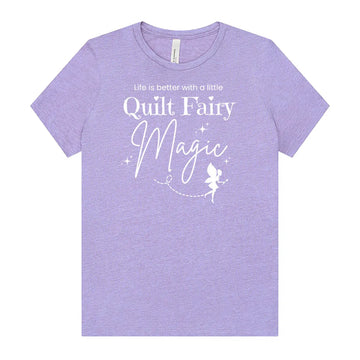 Quilt Fairy Magic Lavender T-Shirt