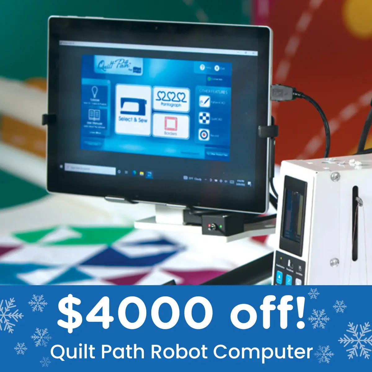 APQS Quilt Path Robot Computer