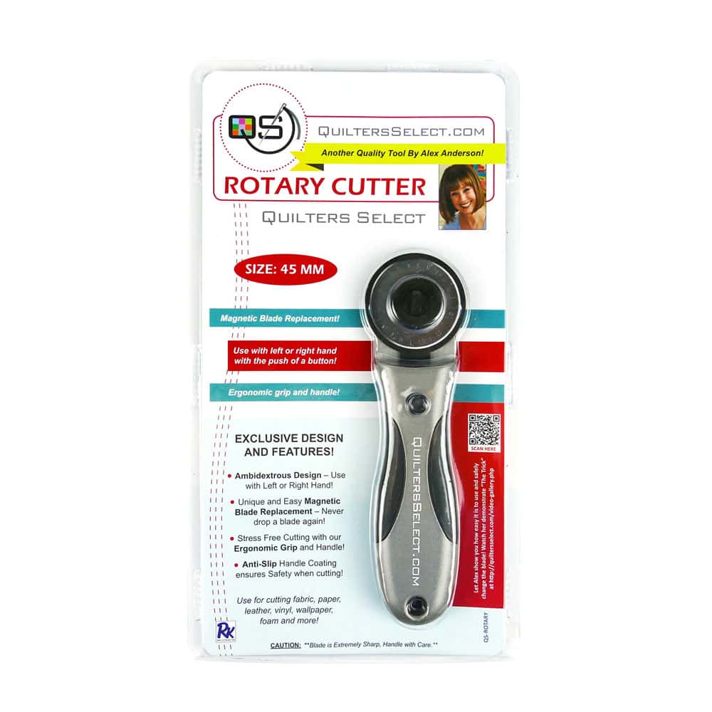 Quilters select Deluxe 45mm Rotary Cutter