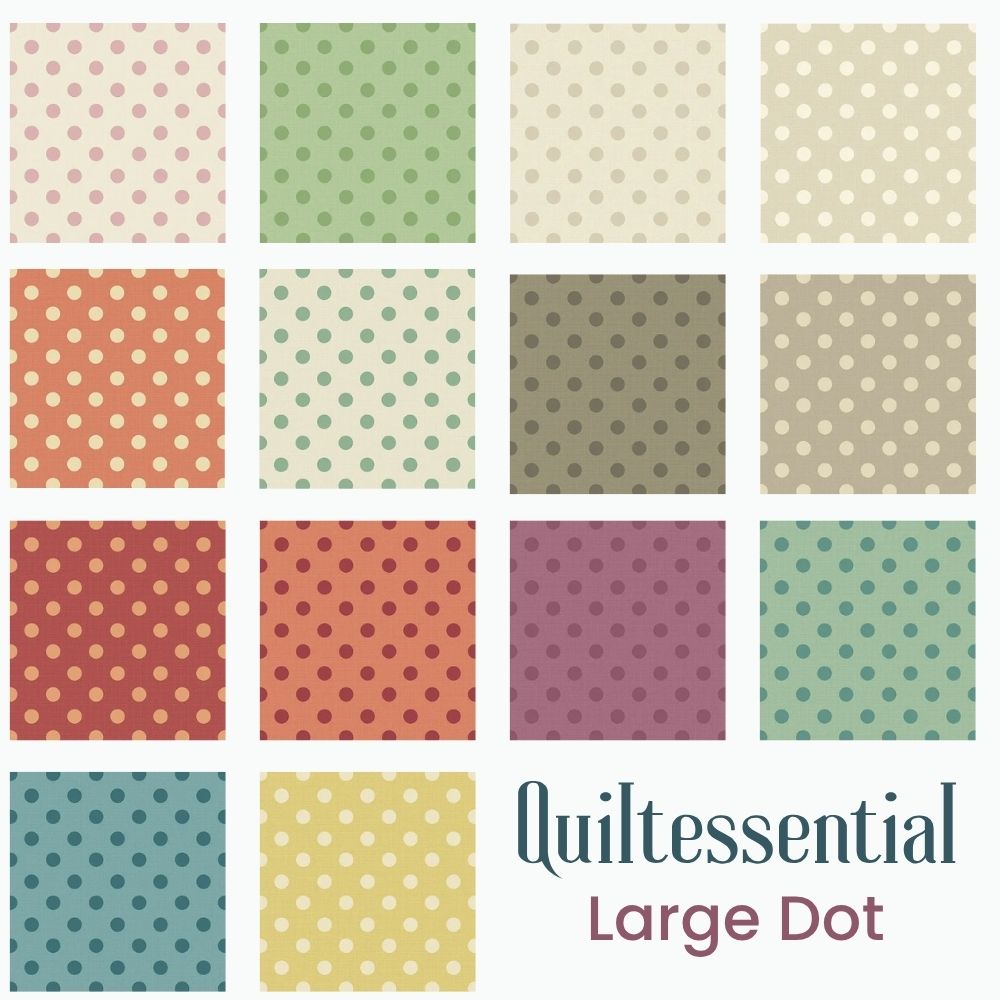 Quiltessential Large Dot One Yard Bundle