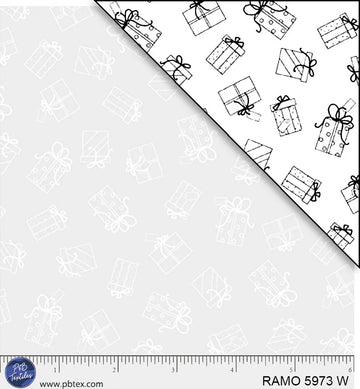 Ramblings White on White Presents Fabric Yardage - quilt fabric for sewing and quilting projects
