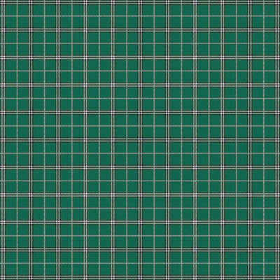 Rudolph the Red-Nosed Reindeer Spruce Plaid Fabric Yardage