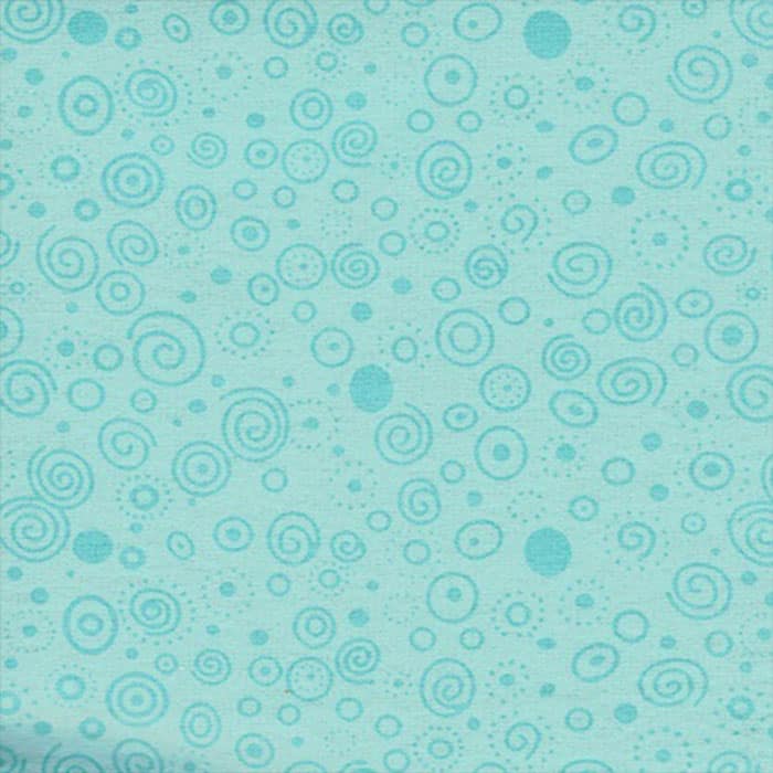 Ditzy Teal 110" Wide Flannel Quilt Backing Fabric