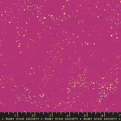 Speckled Berry Metallic 108" Wide Quilt Backing Fabric