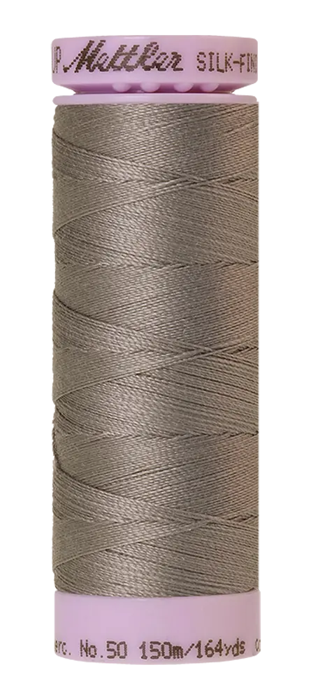 Mettler Cotton Silk Finish 50wt 150m Rain Cloud