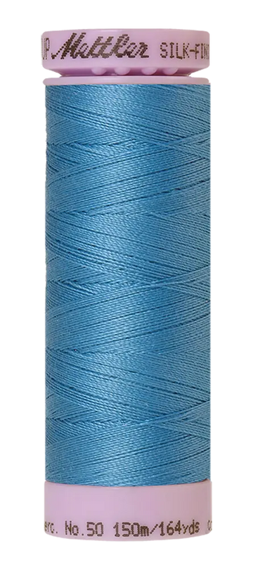 Mettler Cotton Silk Finish 50wt 150m Reef Blue