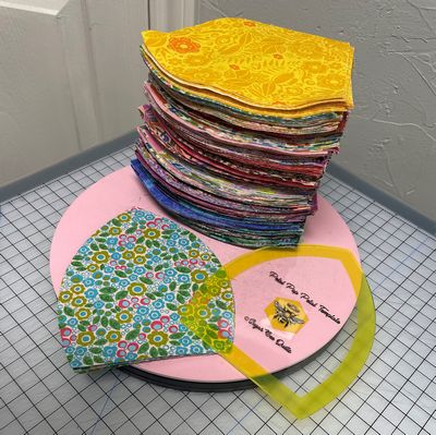 Petal Template for Petal Pop Zinnia Pillow