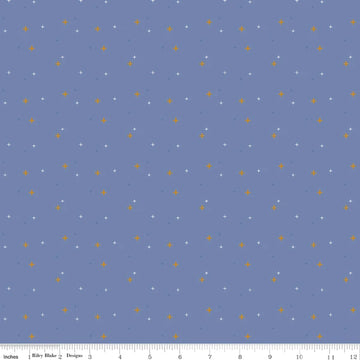 Sparkler Coastal Blue Fabric Yardage