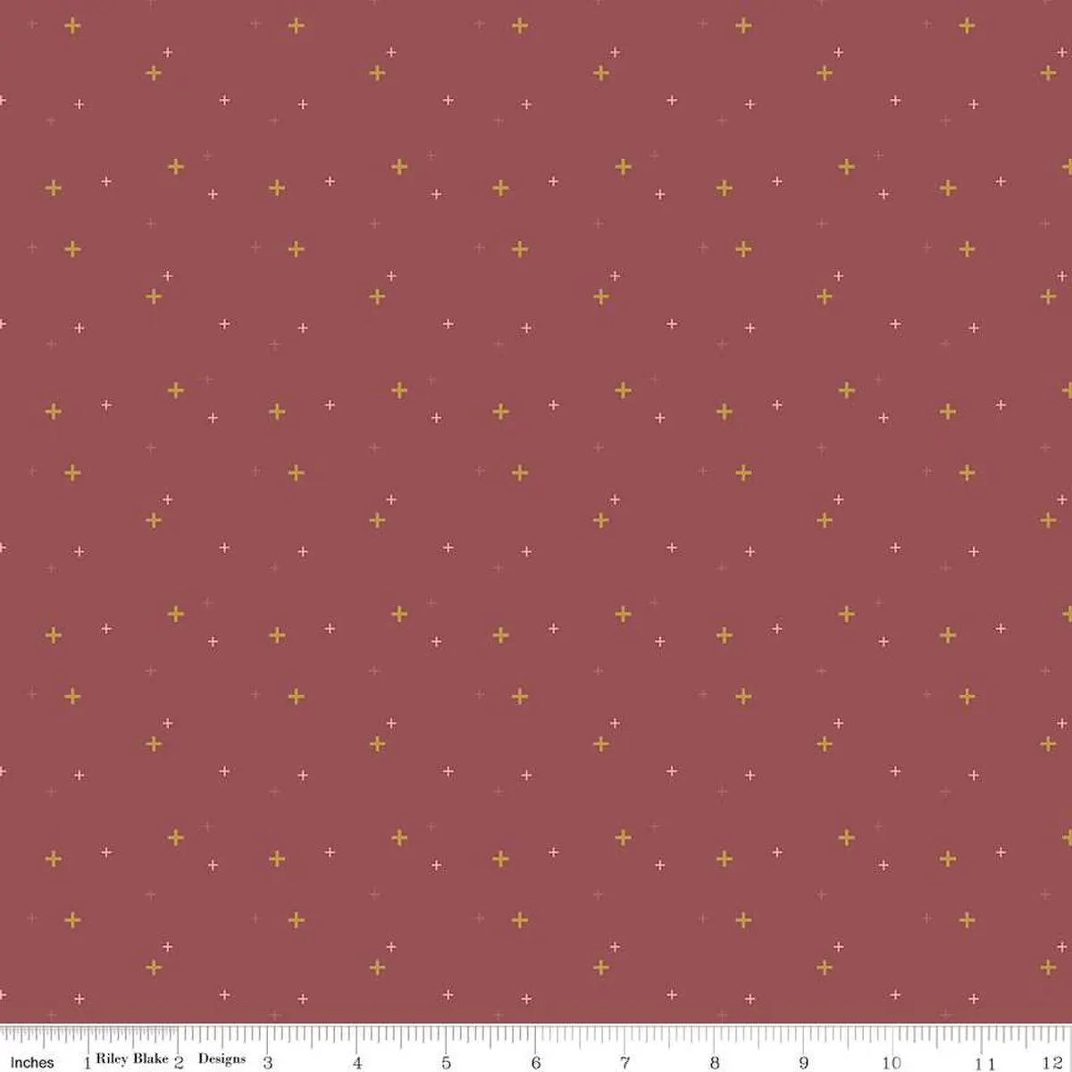 Sparkler Metallic Marsala Fabric Yardage