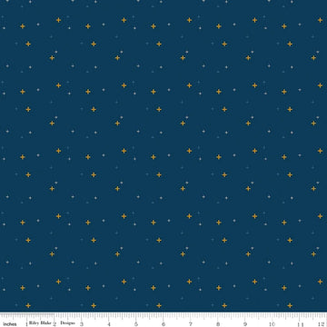 Sparkler Oxford Blue Fabric Yardage