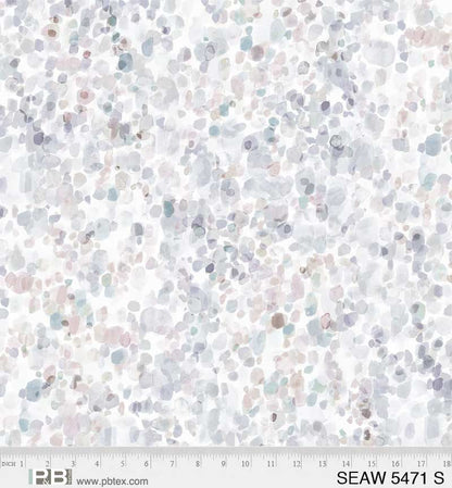 Sea Glass Silver 108" Wide Quilt Backing Fabric Product Photo