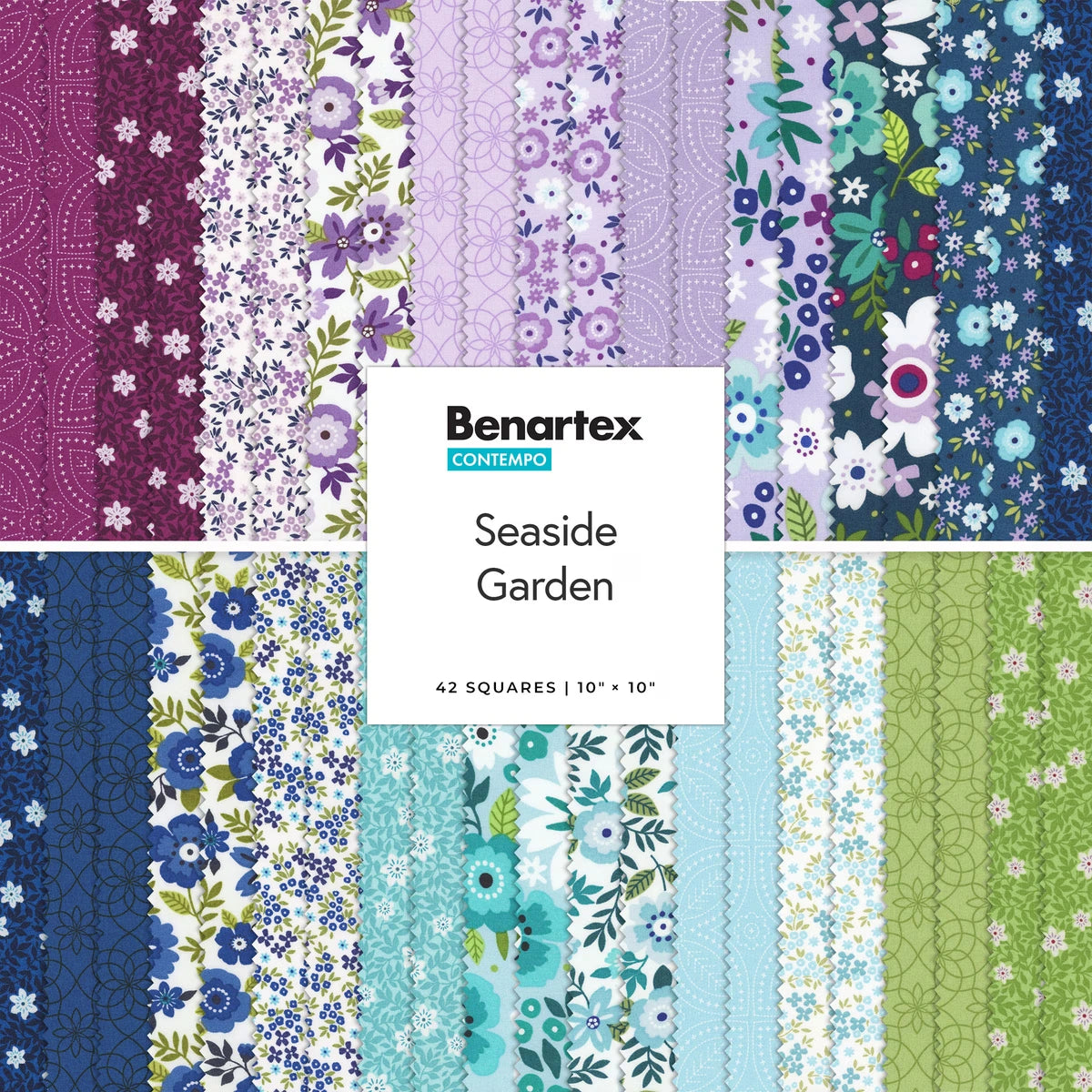 Seaside Garden 10" Squares