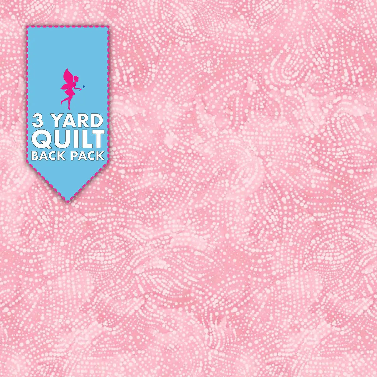 Serenity Light Pink 108" Wide 3 Yard Quilt Fabric Back Pack