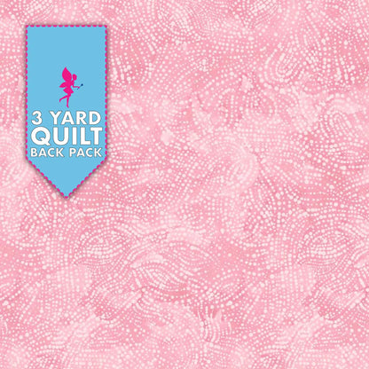 Serenity Light Pink 108" Wide 3 Yard Quilt Fabric Back Pack