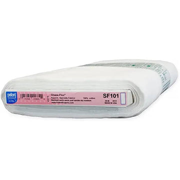 25 Yard Bolt of Pellon Shape Flex Woven Cotton White 20in Wide Full Bolt - quilting supply from Quilted Joy