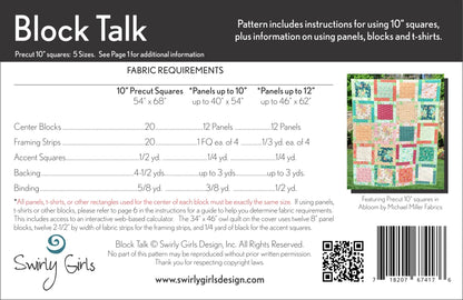 Talking Block Pattern Block Talk Quilt Pattern – Quilted Joy