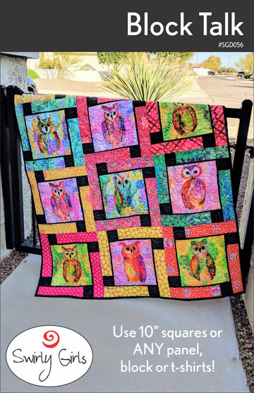 Block Talk Quilt Pattern - image 1 - quilting pattern with step-by-step instructions