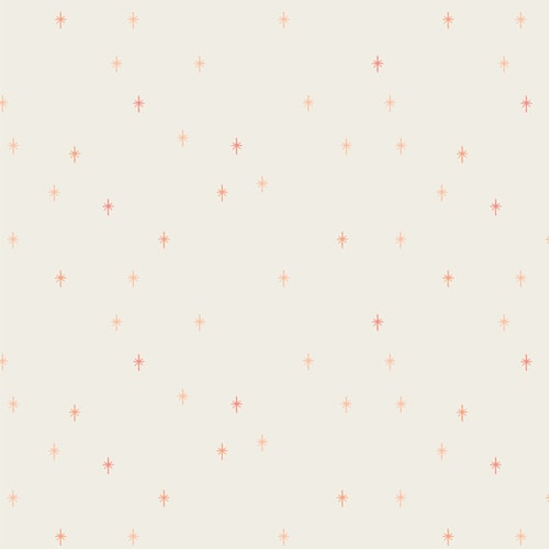 Sparkle Elements Peach Fabric Yardage