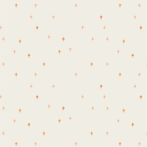 Sparkle Elements Tangerine Fabric Yardage