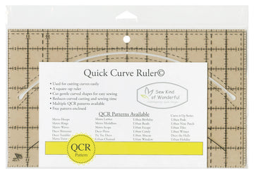 Quick Curve Ruler - image 1 - quilting ruler for precision cutting