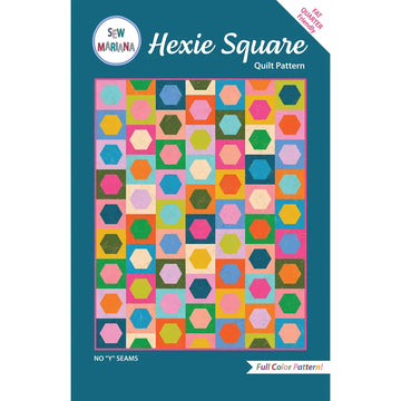 Hexie Square Quilt Pattern