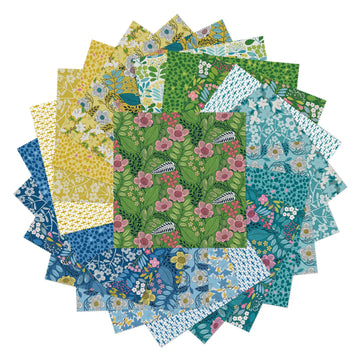 Blooming Color II 10" Squares