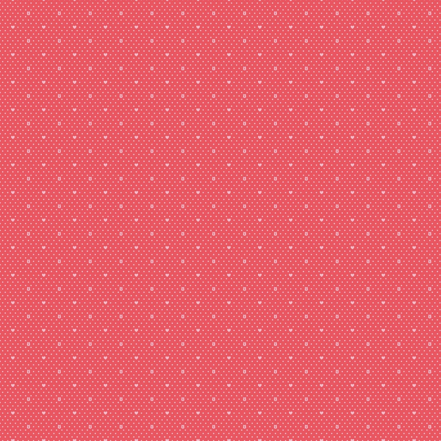 Squishmallows Dot Red Fabric Yardage