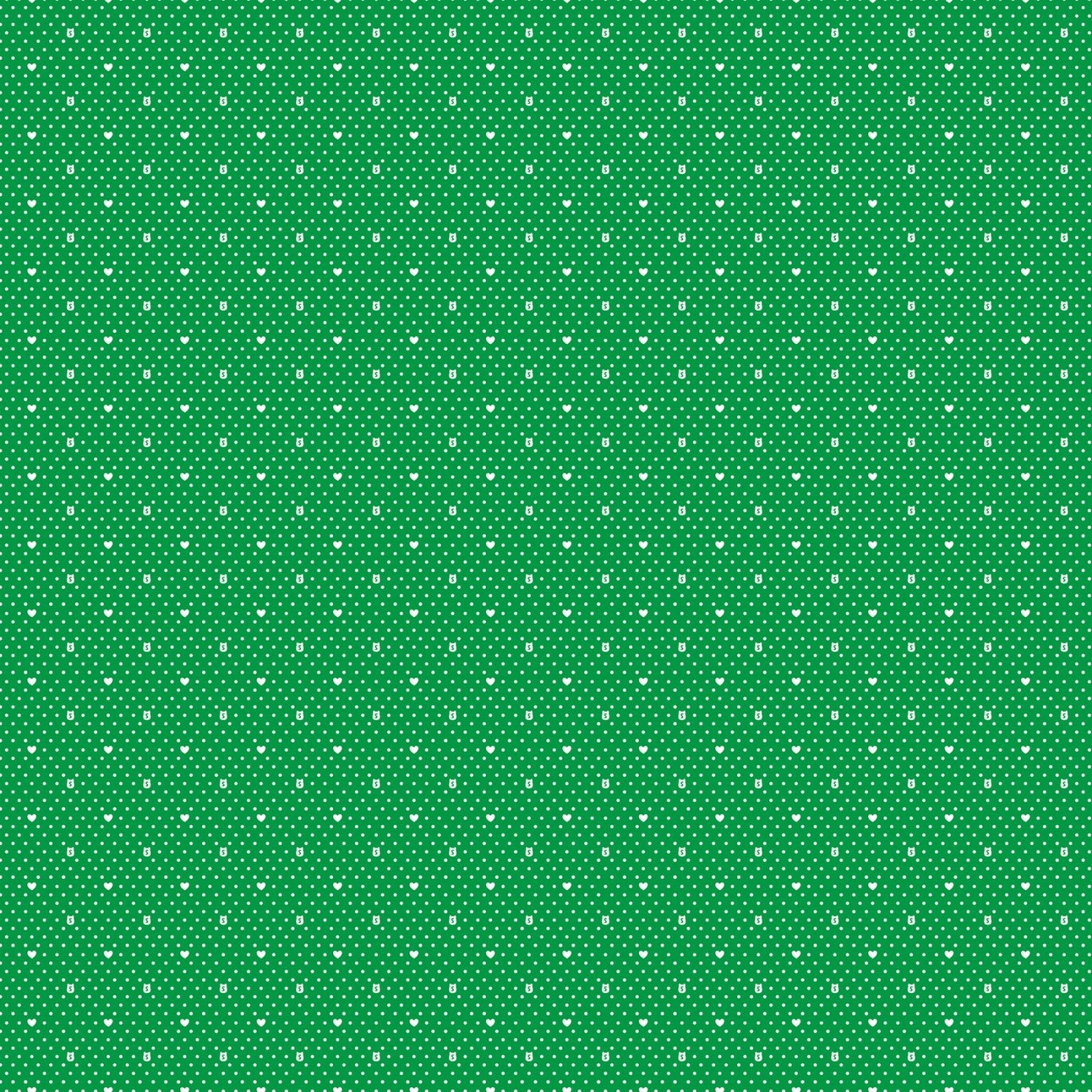 Squishmallows Dot Green Fabric Yardage