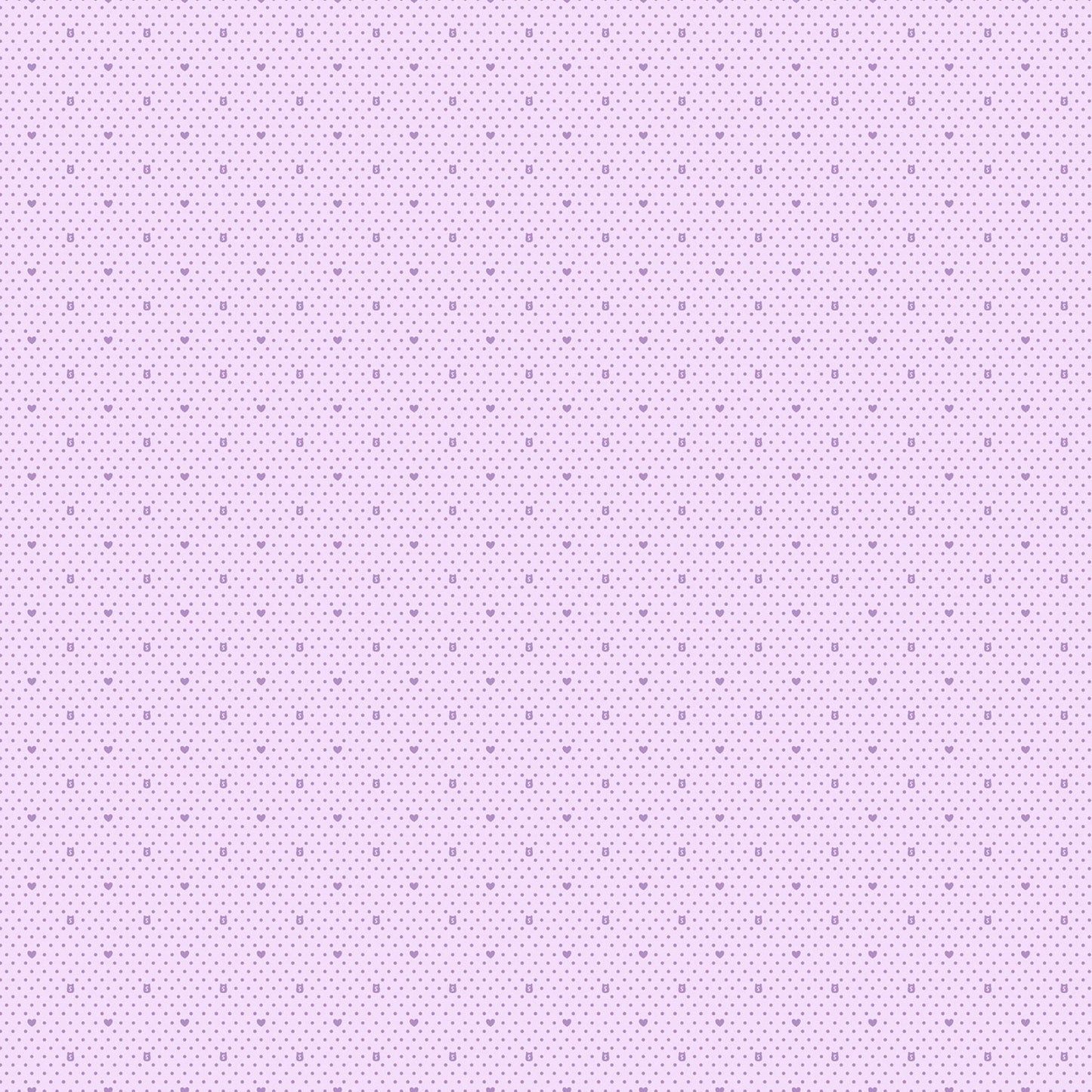Squishmallows Dot Lavender Fabric Yardage