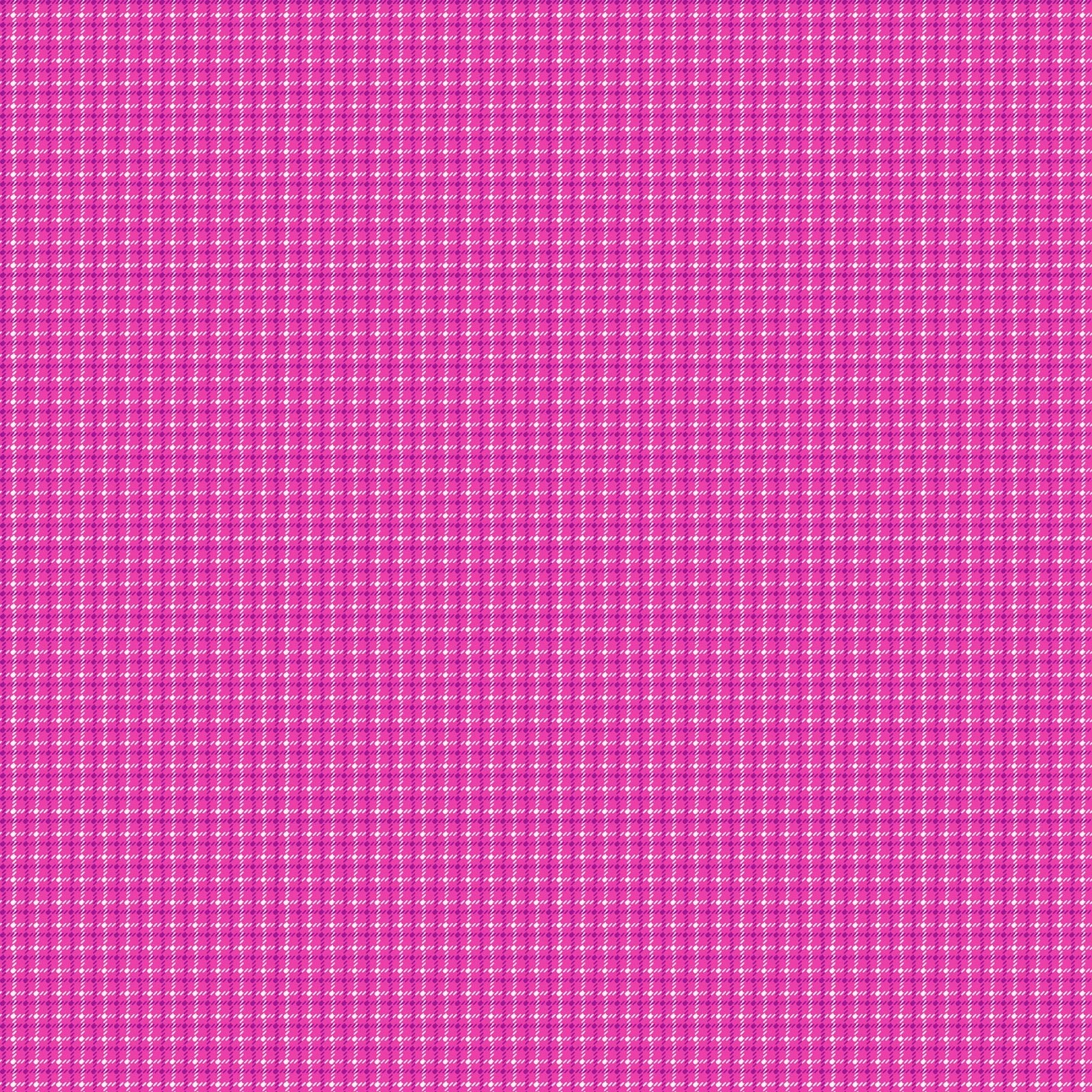 Squishmallows Plaid Pink Fabric Yardage