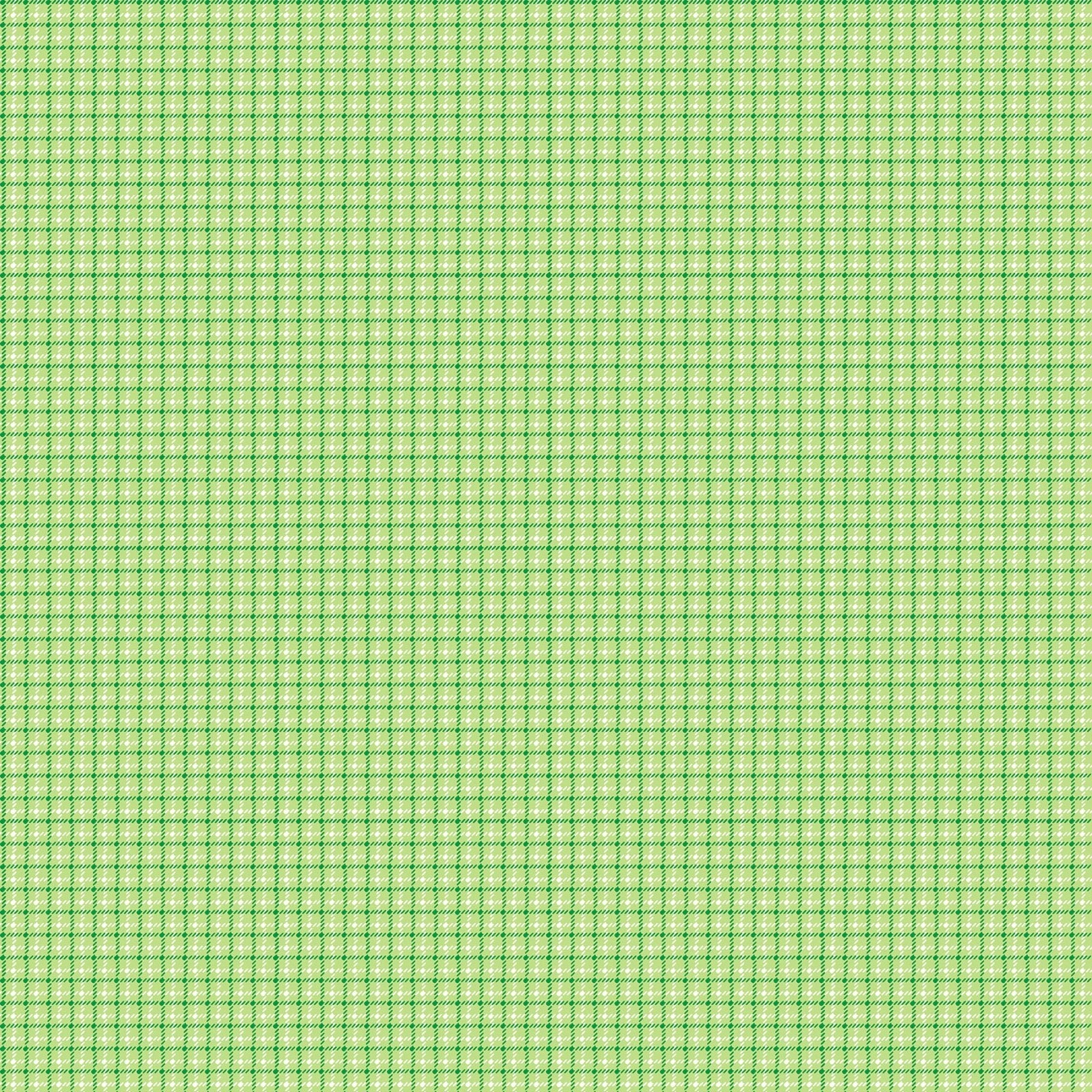 Squishmallows Plaid Green Fabric Yardage