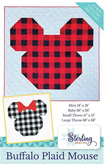 Buffalo Plaid Mouse Pattern - image 1 - quilting supply from Quilted Joy