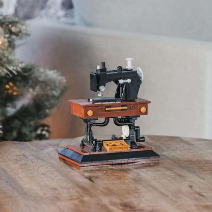 Sallie Tomato Vintage Sewing Machine Building Block Set Product Photo