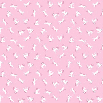 Enchanted Pink My Little Pony Fabric Yardage - quilt fabric for sewing and quilting projects