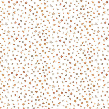Count On Me White Starry Night Fabric Yardage