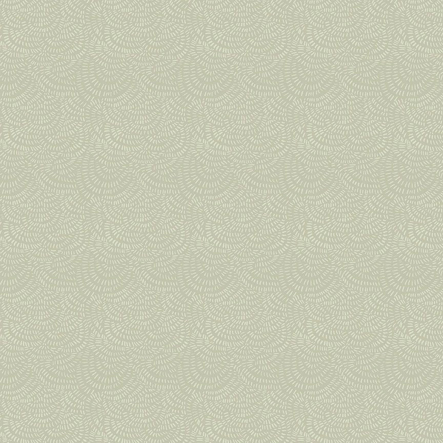 Crimp Flannel Fern Cloud Fabric Yardage - quilt fabric for sewing and quilting projects