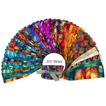 Dreamweaver 2 1/2" Strips at Quilted Joy
