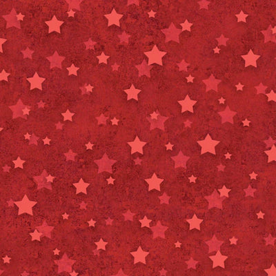 Star Spangled Red 108" Wide 3 Yard Quilt Fabric Back Pack
