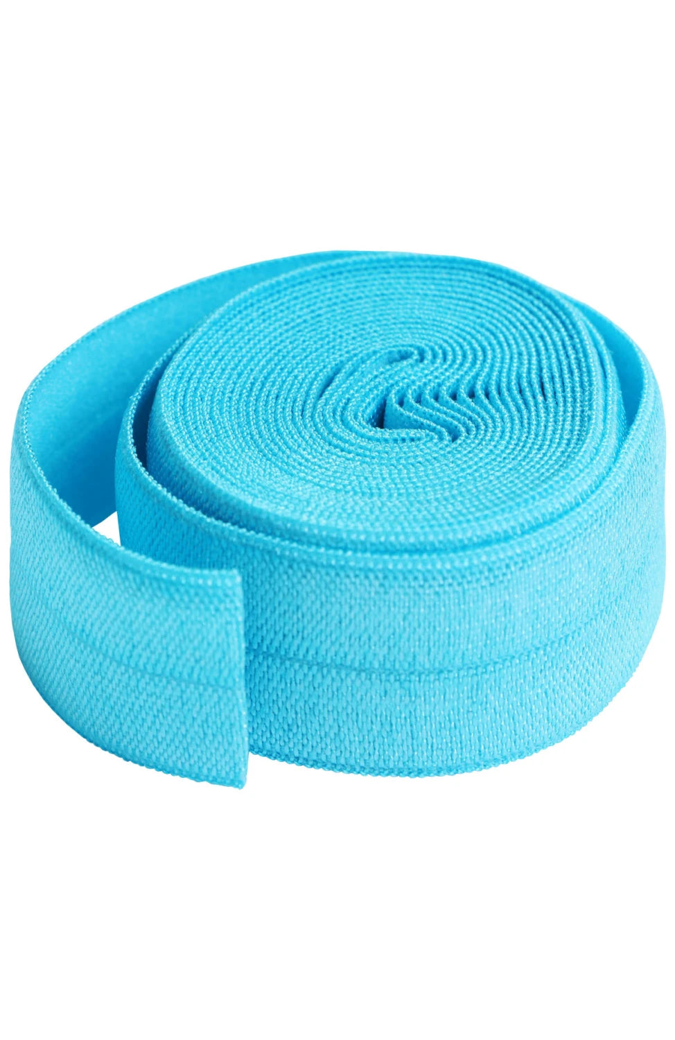 Fold Over Elastic Parrot Blue 0.75" x 2 yards