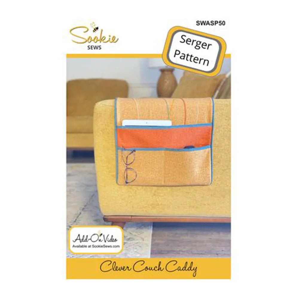 Clever Couch Caddy Serger Pattern