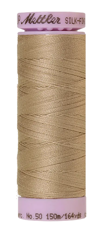 Mettler Cotton Silk Finish 50wt 150m Sandstone
