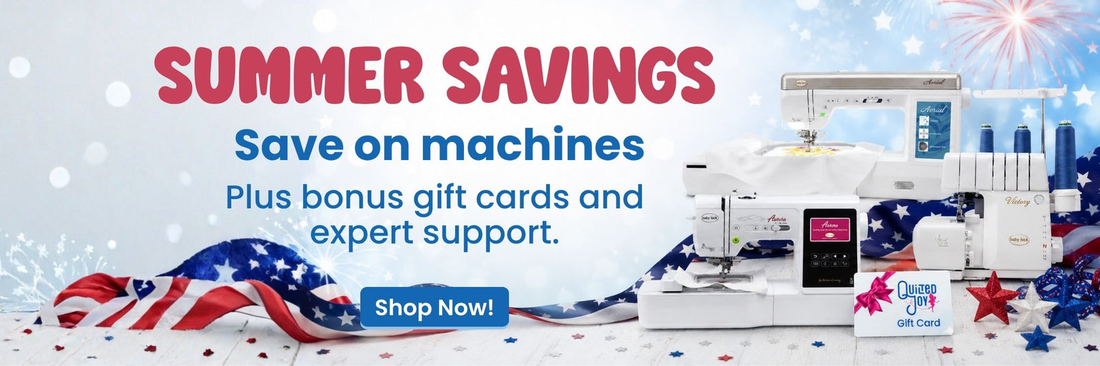 Summer Machine Savings