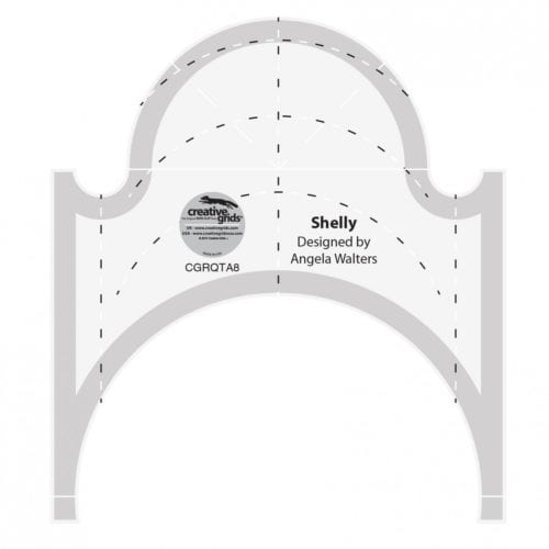 Shelly Machine Quilting Ruler