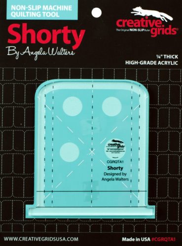 Shorty Machine Quilting Ruler